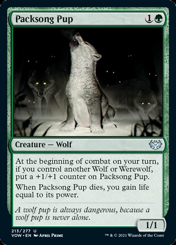 Packsong Pup [Innistrad: Crimson Vow] | Good Games North