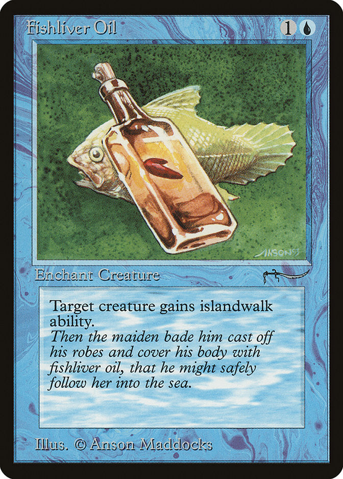 Fishliver Oil (Light Mana Cost) [Arabian Nights] | Good Games North