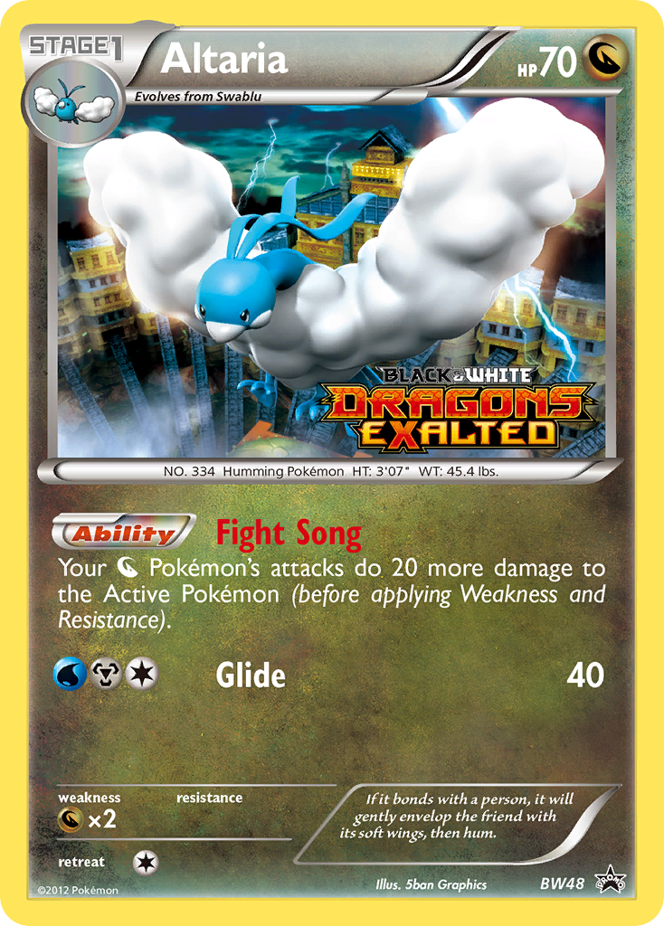 Altaria (BW48) [Black & White: Black Star Promos] | Good Games North