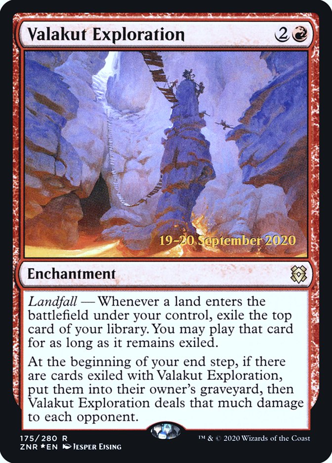 Valakut Exploration  [Zendikar Rising Prerelease Promos] | Good Games North