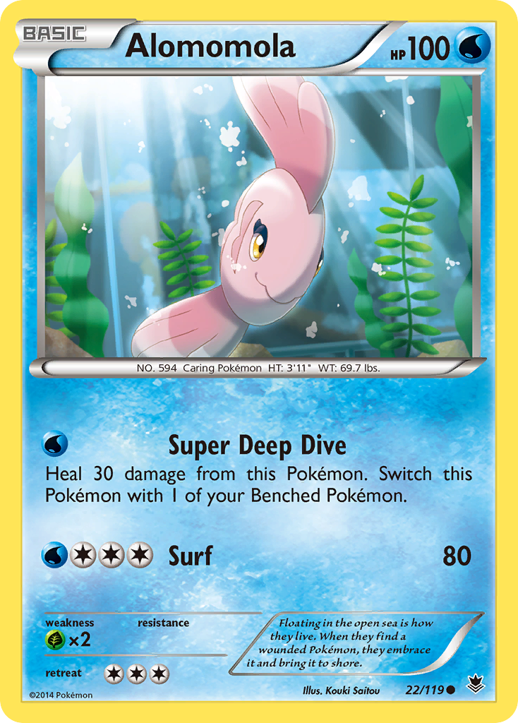 Alomomola (22/119) [XY: Phantom Forces] | Good Games North