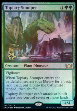 Topiary Stomper [Streets of New Capenna Prerelease Promos] | Good Games North