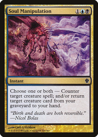 Soul Manipulation [Commander 2013] | Good Games North