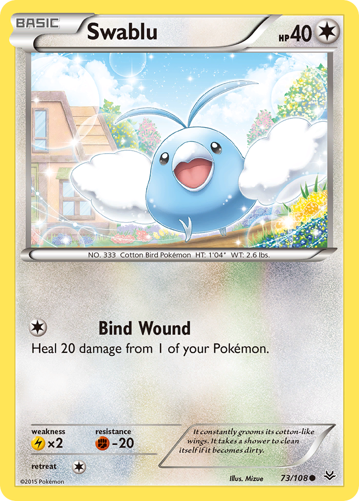 Swablu (73/108) [XY: Roaring Skies] | Good Games North