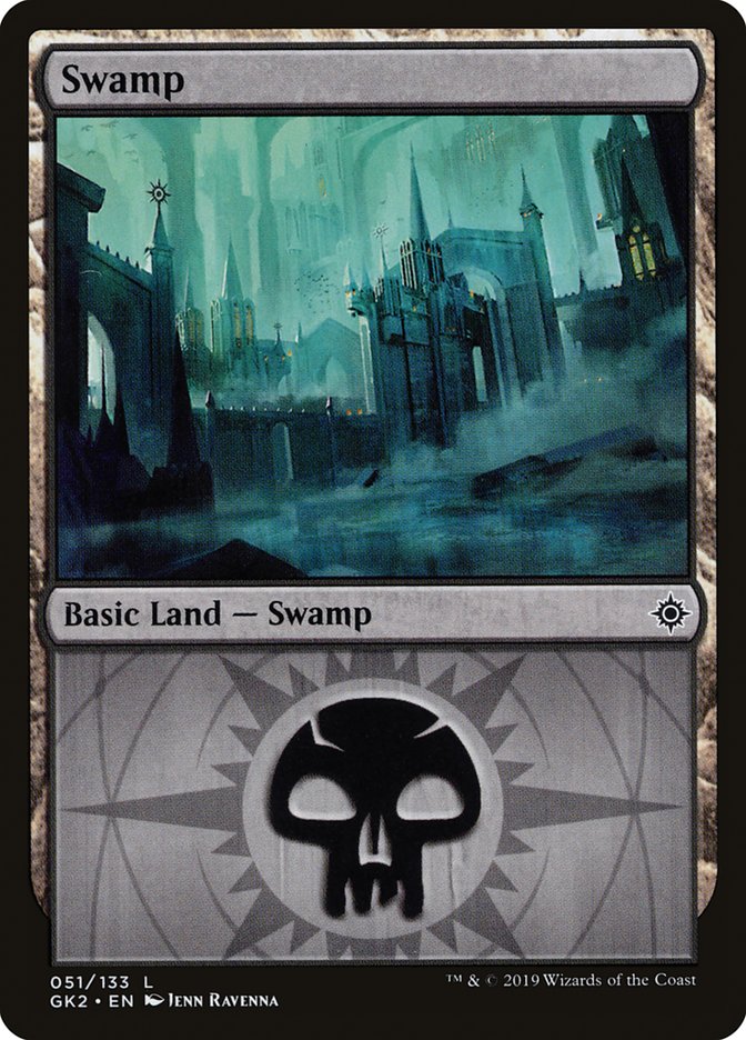 Swamp (51) [Ravnica Allegiance Guild Kit] | Good Games North