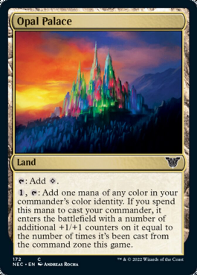 Opal Palace [Kamigawa: Neon Dynasty Commander] | Good Games North
