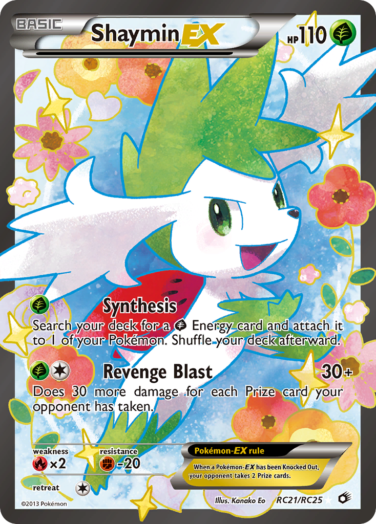 Shaymin EX (RC21/RC25) [Black & White: Legendary Treasures] | Good Games North