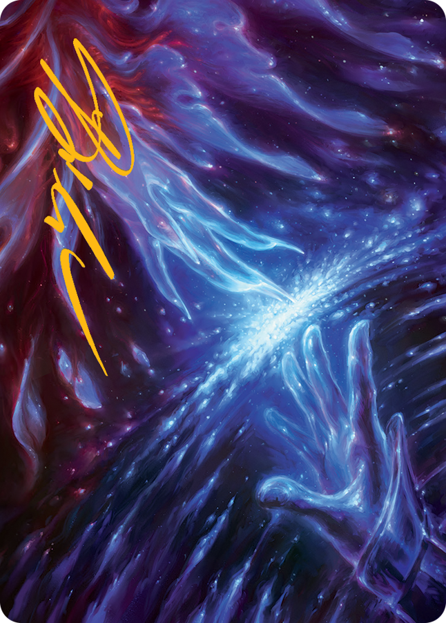 Transcendent Message Art Card (Gold-Stamped Signature) [March of the Machine Art Series] | Good Games North