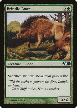 Brindle Boar [Magic 2012] | Good Games North