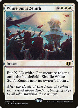 White Sun's Zenith [Commander 2014] | Good Games North
