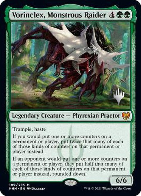 Vorinclex, Monstrous Raider [Kaldheim Promo Pack] | Good Games North