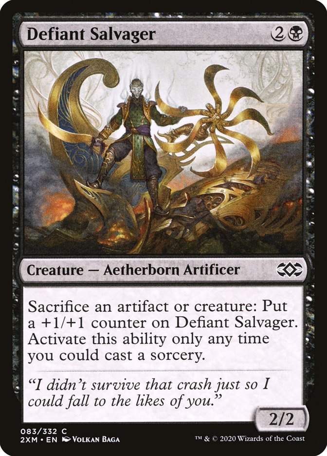 Defiant Salvager [Double Masters] | Good Games North