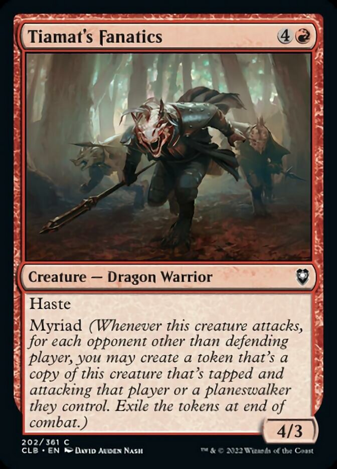 Tiamat's Fanatics [Commander Legends: Battle for Baldur's Gate] | Good Games North