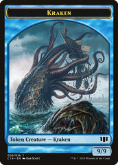 Kraken // Zombie (011/036) Double-sided Token [Commander 2014 Tokens] | Good Games North