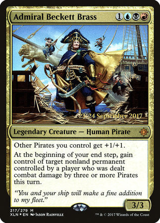 Admiral Beckett Brass [Ixalan Promos] | Good Games North