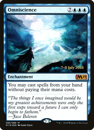 Omniscience [Core Set 2019 Promos] | Good Games North