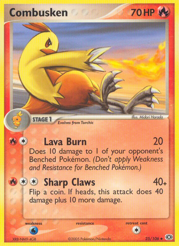 Combusken (25/106) [EX: Emerald] | Good Games North