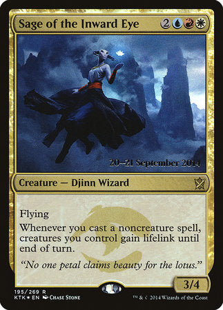 Sage of the Inward Eye [Khans of Tarkir Promos] | Good Games North