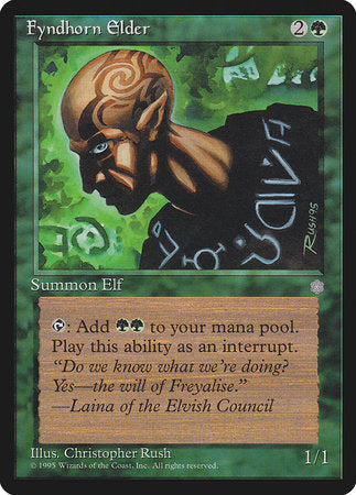 Fyndhorn Elder [Ice Age] | Good Games North