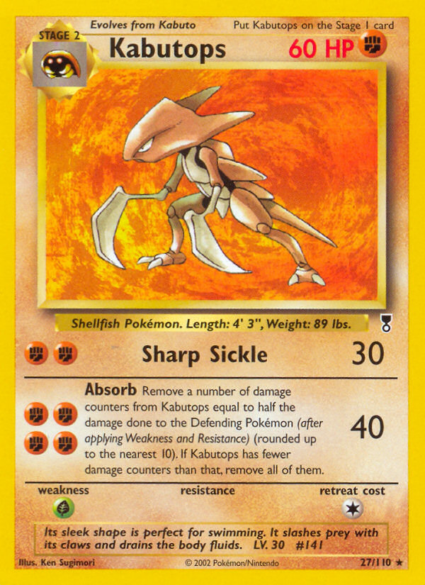 Kabutops (27/110) [Legendary Collection] | Good Games North