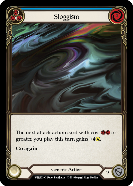 Sloggism (Blue) [WTR223-C] Alpha Print Normal | Good Games North