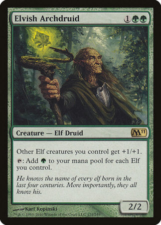 Elvish Archdruid [Magic 2011] | Good Games North