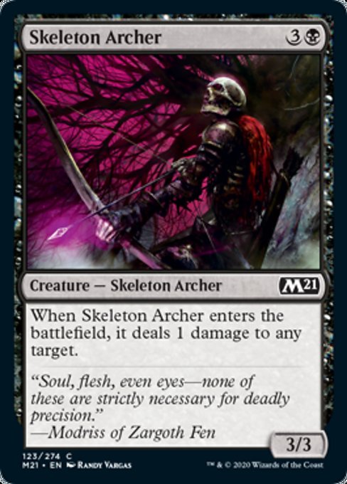 Skeleton Archer [Core Set 2021] | Good Games North