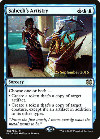 Saheeli's Artistry [Kaladesh Promos] | Good Games North