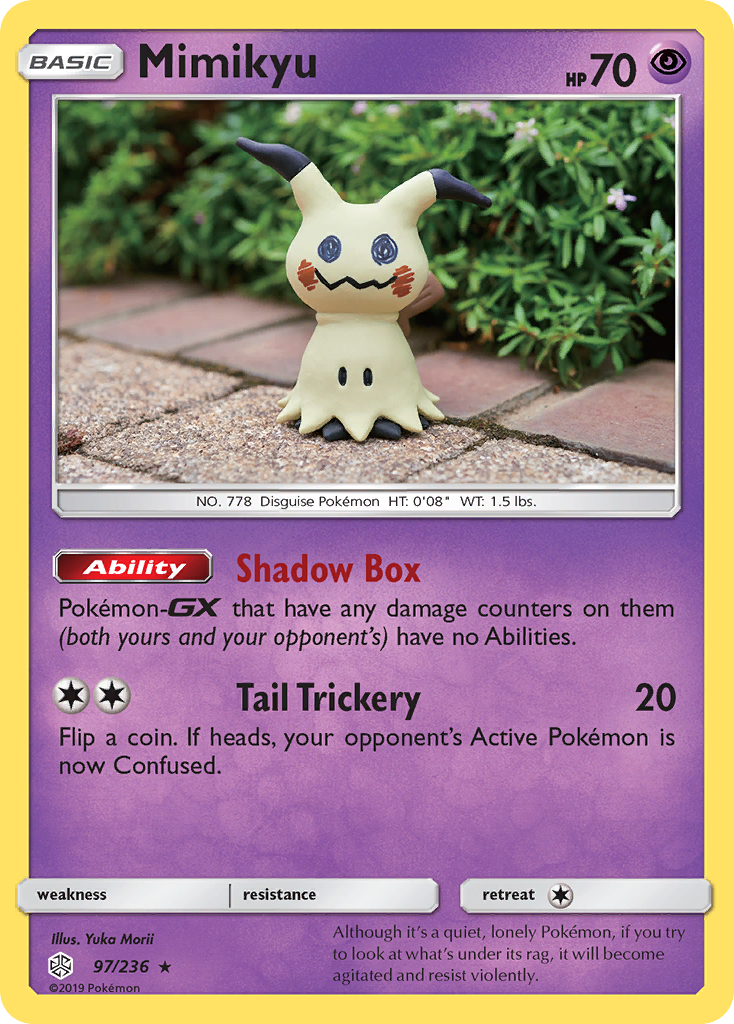 Mimikyu (97/236) [Sun & Moon: Cosmic Eclipse] | Good Games North