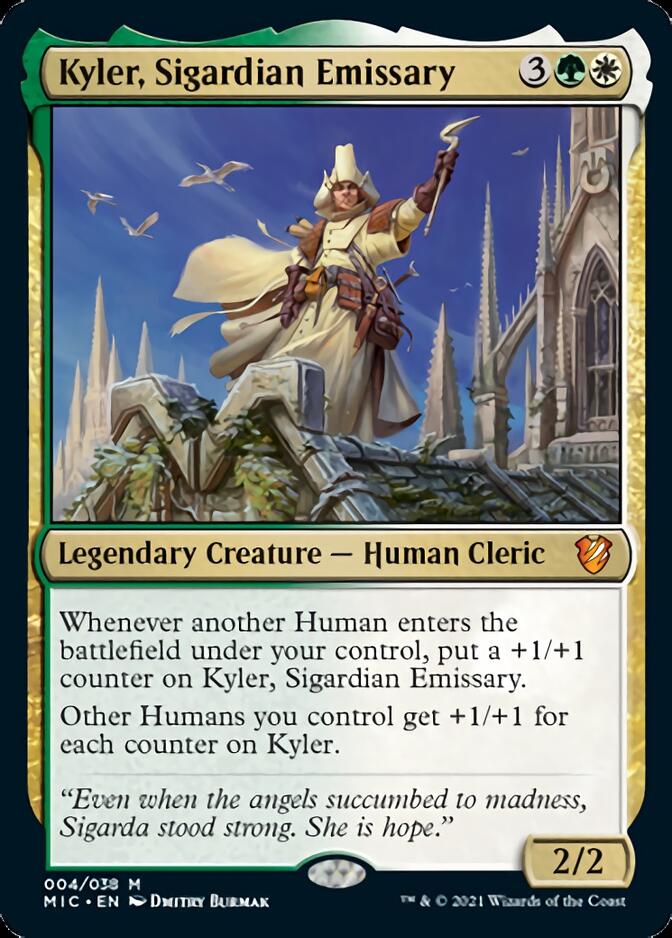 Kyler, Sigardian Emissary [Innistrad: Midnight Hunt Commander] | Good Games North