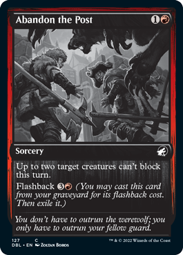 Abandon the Post [Innistrad: Double Feature] | Good Games North