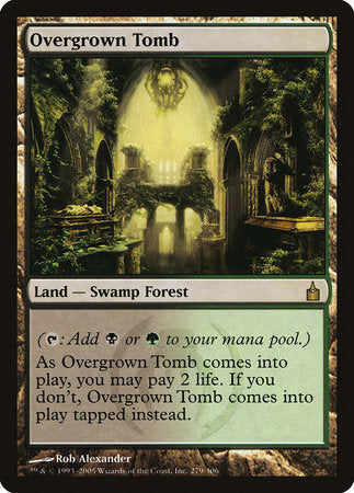 Overgrown Tomb [Ravnica: City of Guilds] | Good Games North