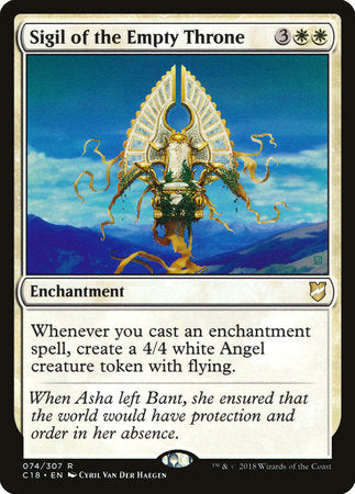 Sigil of the Empty Throne [Commander 2018] | Good Games North