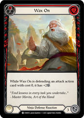 Wax On (Red) [EVR050] (Everfest)  1st Edition Rainbow Foil | Good Games North