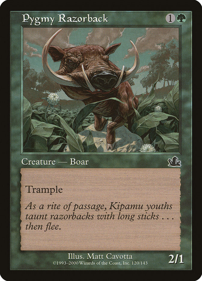 Pygmy Razorback [Prophecy] | Good Games North