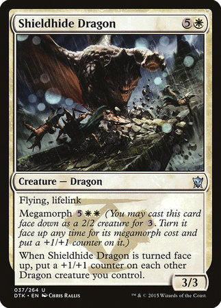 Shieldhide Dragon [Dragons of Tarkir] | Good Games North