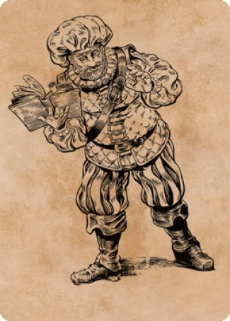 Volo, Itinerant Scholar Art Card [Commander Legends: Battle for Baldur's Gate Art Series] | Good Games North