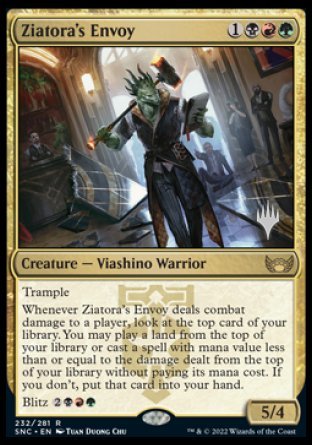 Ziatora's Envoy (Promo Pack) [Streets of New Capenna Promos] | Good Games North