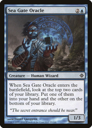 Sea Gate Oracle [Rise of the Eldrazi] | Good Games North