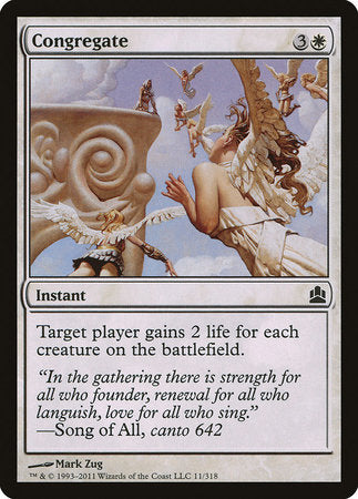 Congregate [Commander 2011] | Good Games North