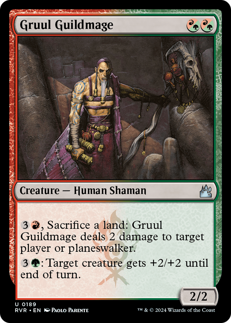 Gruul Guildmage [Ravnica Remastered] | Good Games North