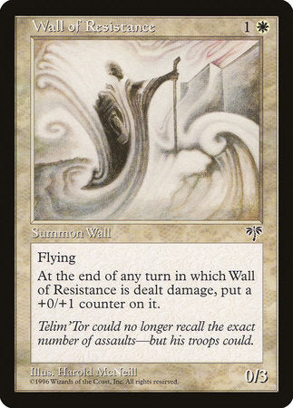 Wall of Resistance [Mirage] | Good Games North