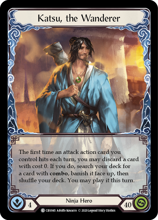 Katsu, the Wanderer [CRU045] 1st Edition Normal | Good Games North