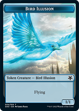 Bird Illusion // Demon Double-Sided Token [Game Night: Free-for-All Tokens] | Good Games North
