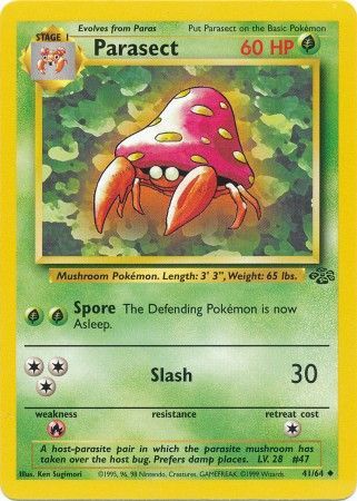 Parasect (41/64) [Jungle Unlimited] | Good Games North