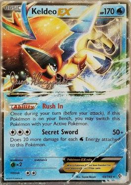 Keldeo EX (49/149) (Darkrai Deck - Jason Klaczynski) [World Championships 2013] | Good Games North