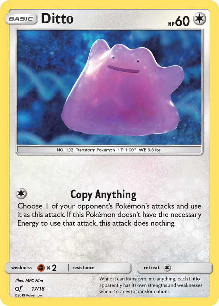 Ditto (17/18) [Sun & Moon: Detective Pikachu] | Good Games North