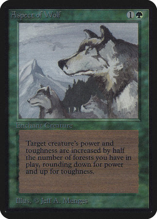 Aspect of Wolf [Limited Edition Alpha] | Good Games North