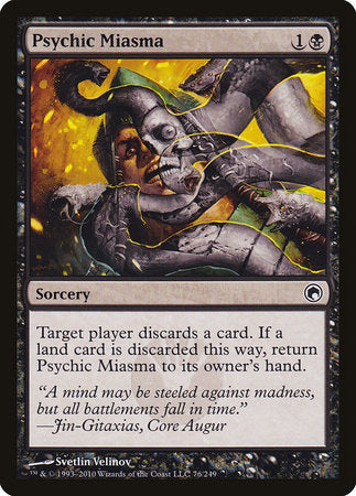 Psychic Miasma [Scars of Mirrodin] | Good Games North