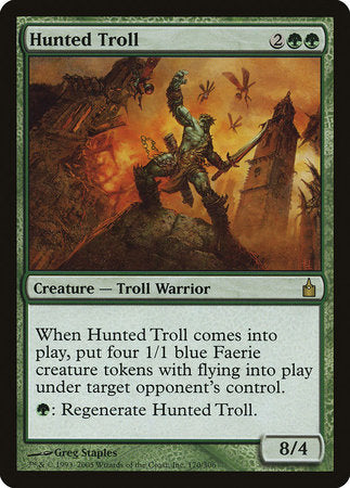 Hunted Troll [Ravnica: City of Guilds] | Good Games North